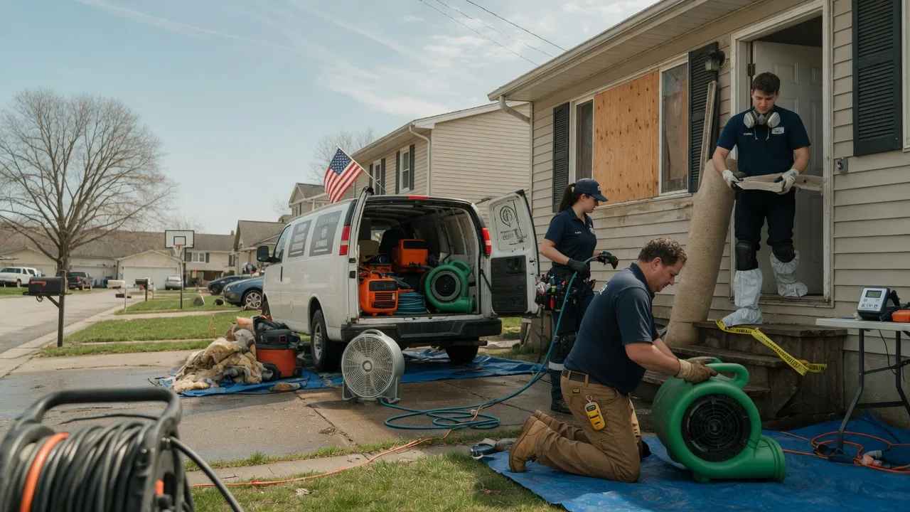 Water Damage Restoration in Salisbury, MO near me
